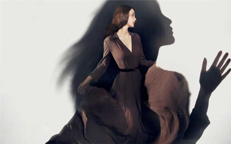 最新angelababy杨颖复古艺术感时尚大片拍摄图片壁纸