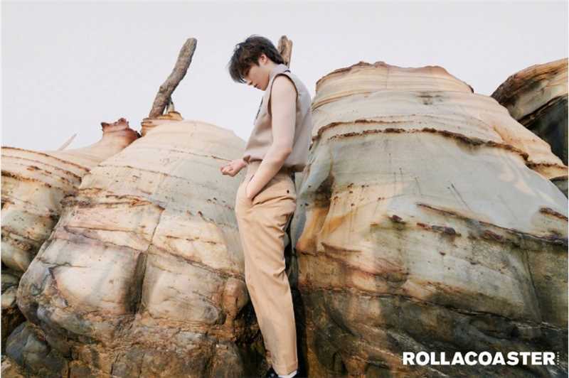 最全陈立农儒雅范中长发时尚杂志户外大片相册