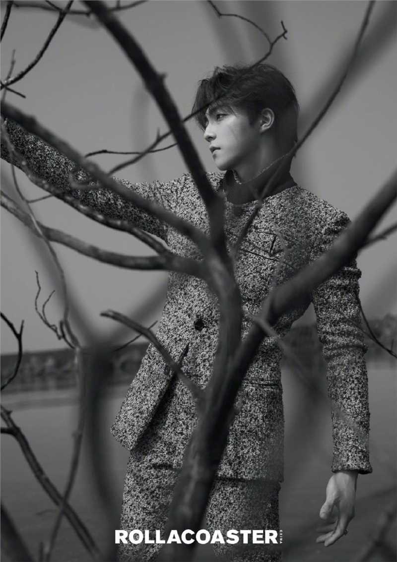 最全陈立农儒雅范中长发时尚杂志户外大片相册