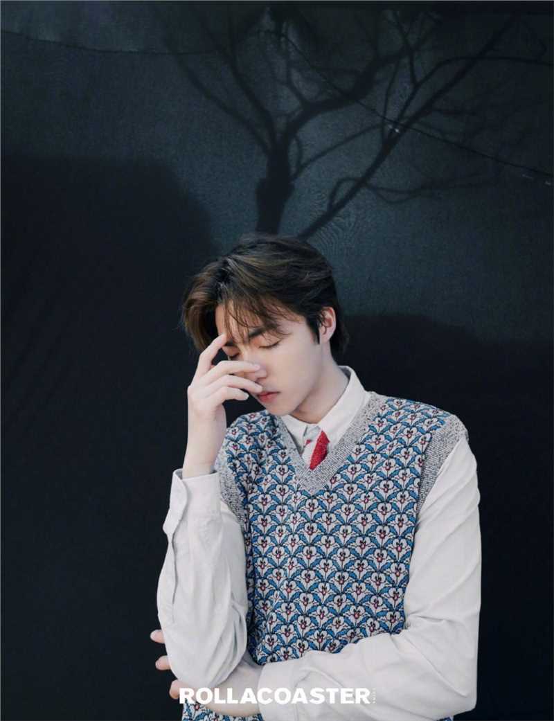 最全陈立农儒雅范中长发时尚杂志户外大片相册