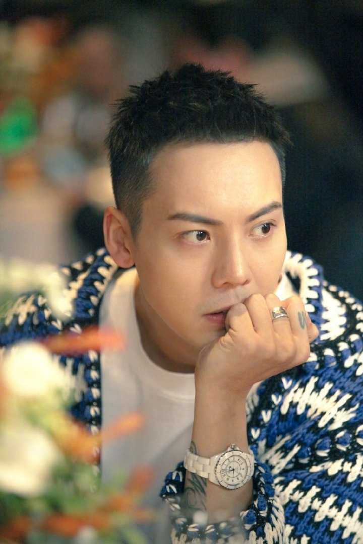 高清陈伟霆时尚感设计针织外套帅气高清图片图册