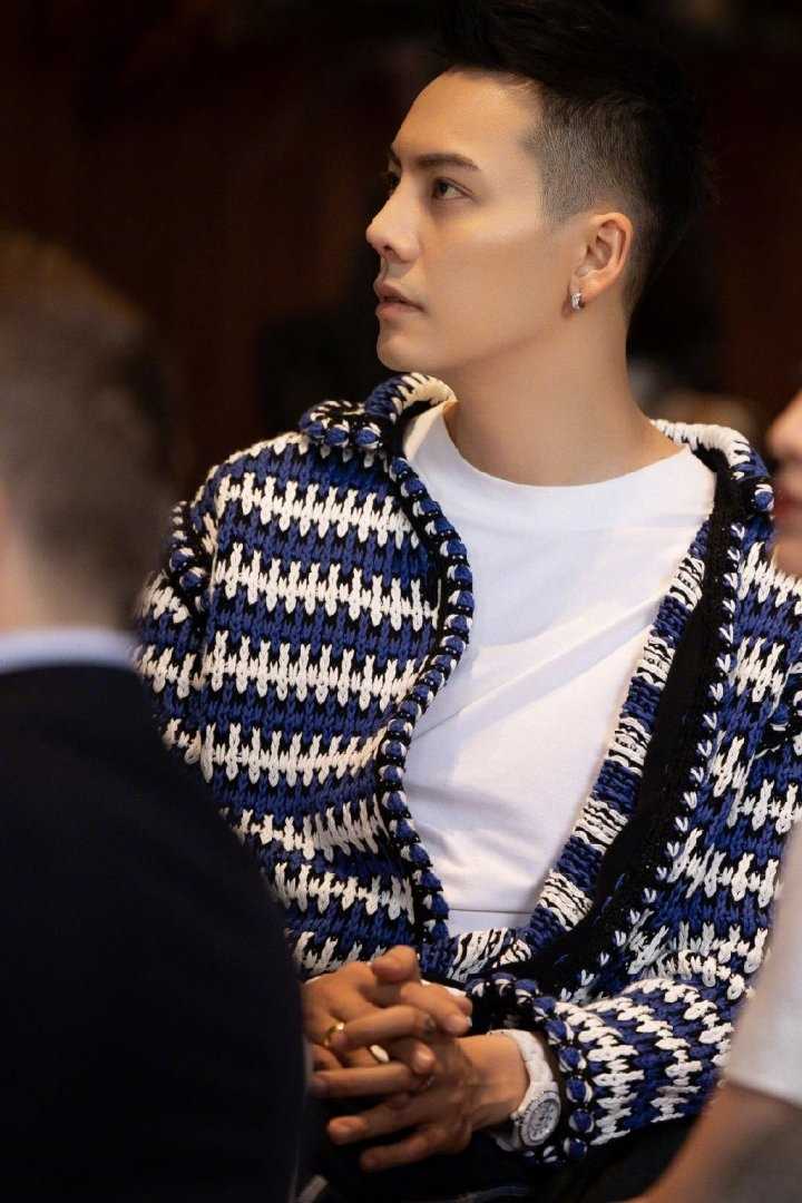 高清陈伟霆时尚感设计针织外套帅气高清图片图册