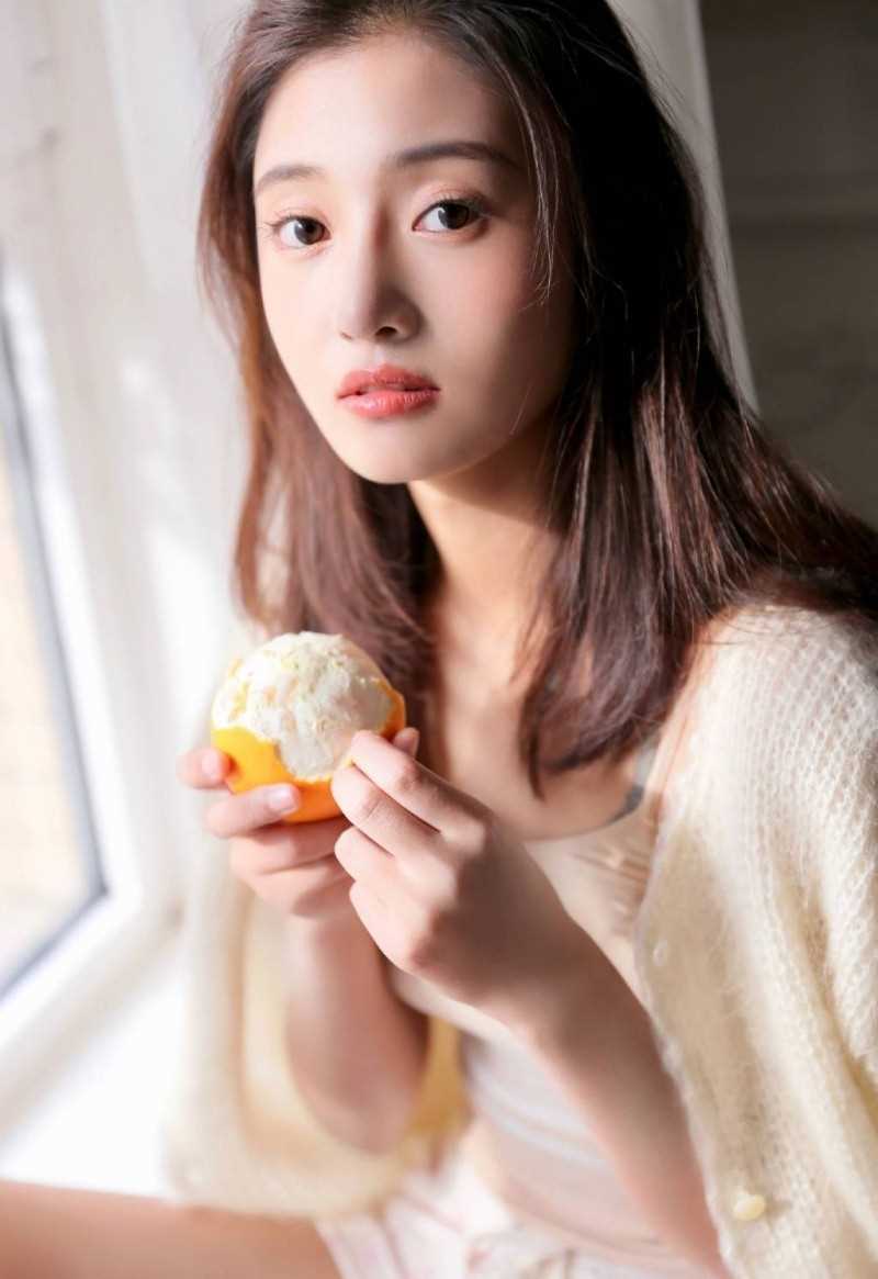高清橘子少女暖冬性感图片图集