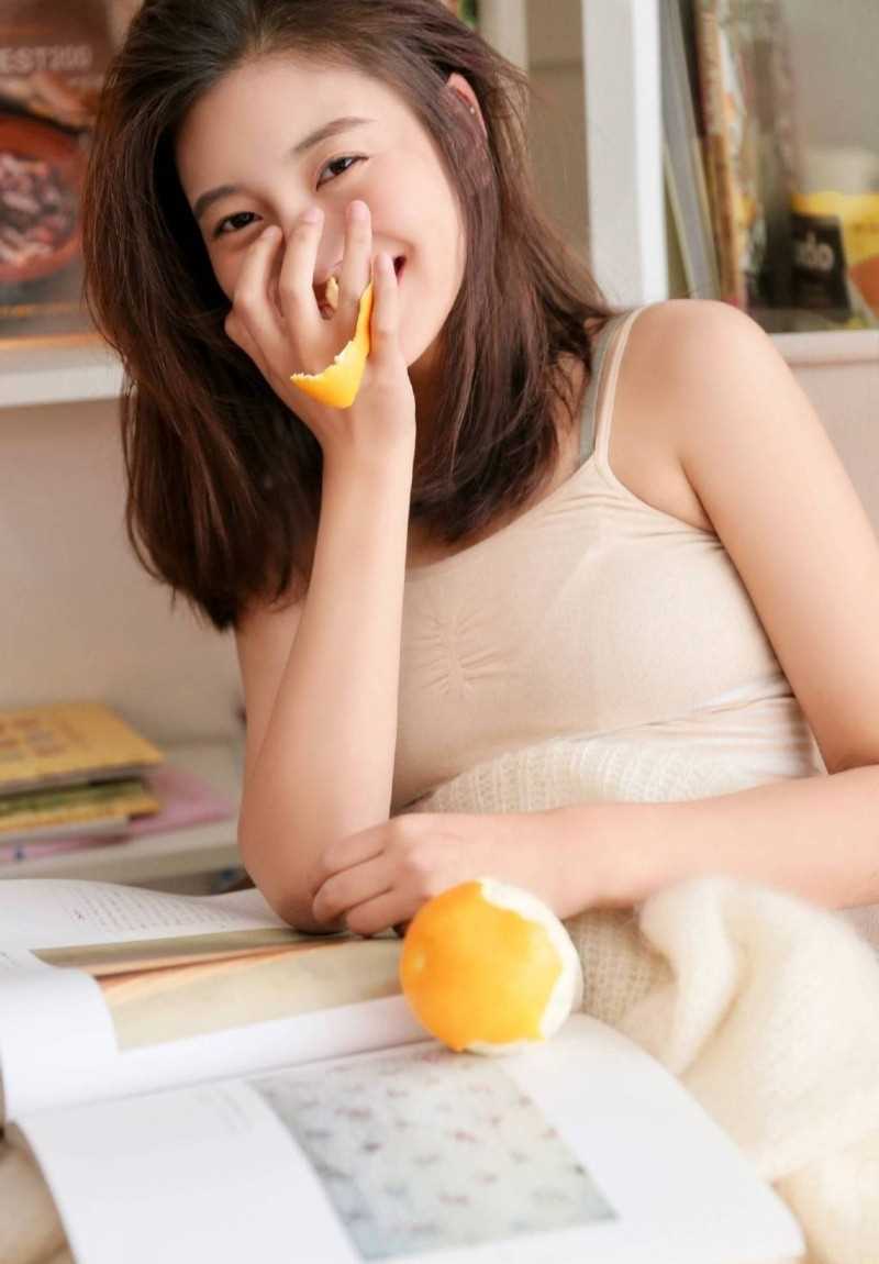 高清橘子少女暖冬性感图片图集