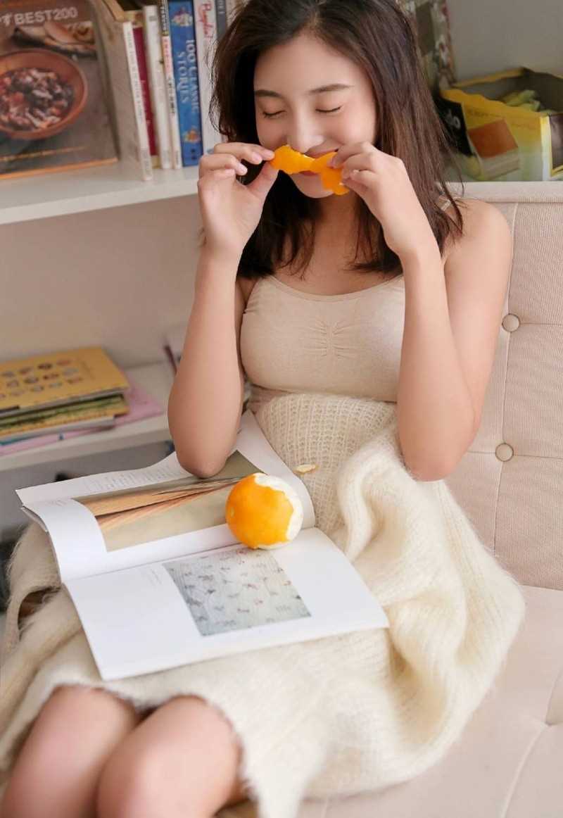 高清橘子少女暖冬性感图片图集