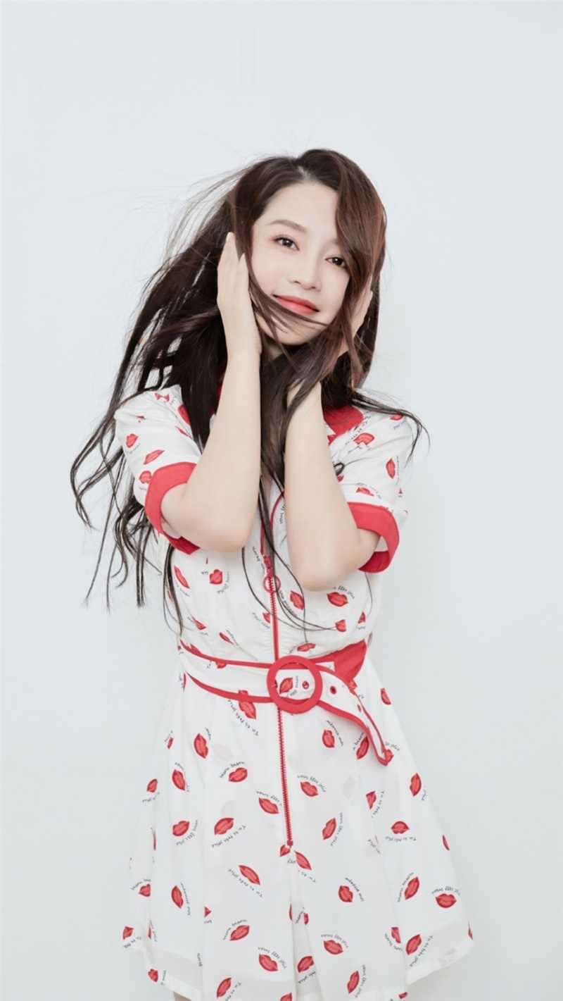 特别专辑李沁连衣短裙甜美图片图片