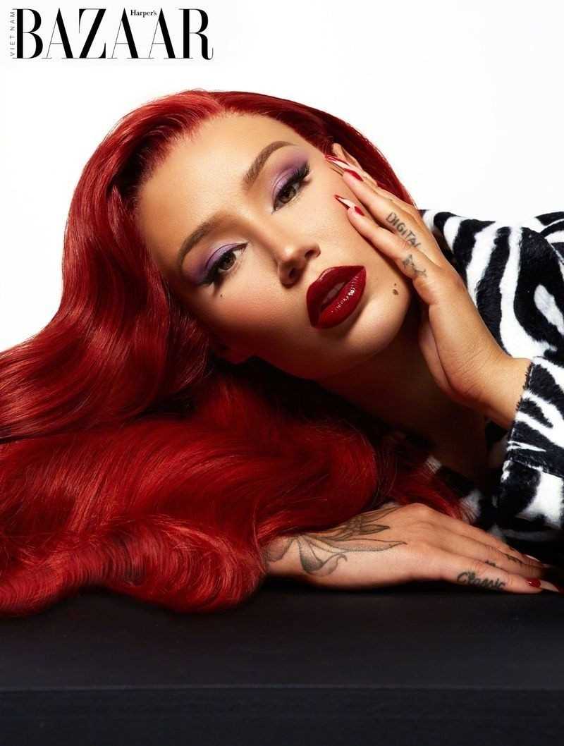 精选说唱歌手伊基·阿塞莉娅红好看惑时尚大片图册