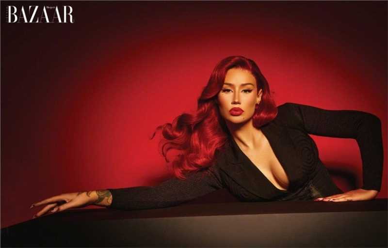 精选说唱歌手伊基·阿塞莉娅红好看惑时尚大片图册