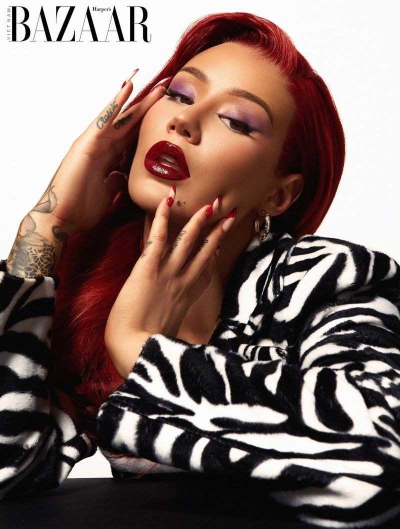 精选说唱歌手伊基·阿塞莉娅红好看惑时尚大片图册