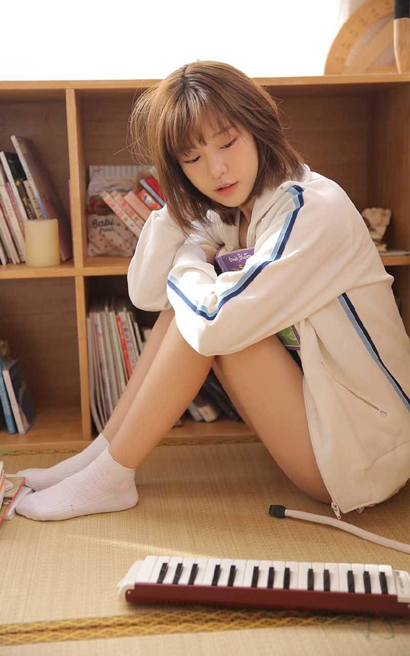 特别专辑清秀少女运动装甜美图片图片
