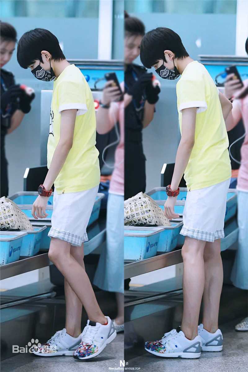 王源(Roy)的机场画报2015素颜照相册