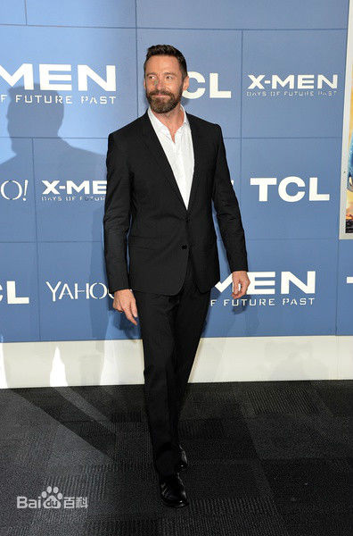 休·杰克曼(Hugh Jackman/Hugh Michael Jackman)首映礼上的前后照片