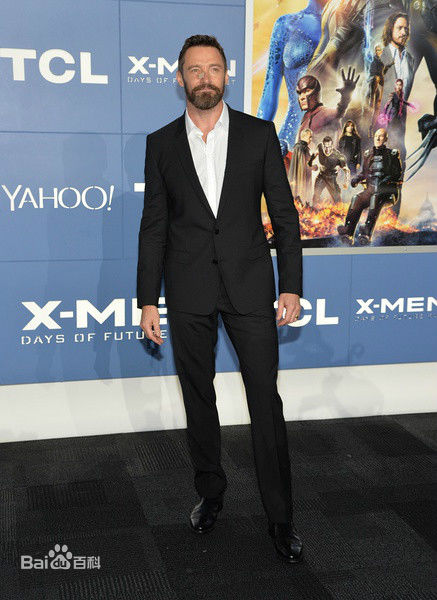 休·杰克曼(Hugh Jackman/Hugh Michael Jackman)首映礼上的前后照片