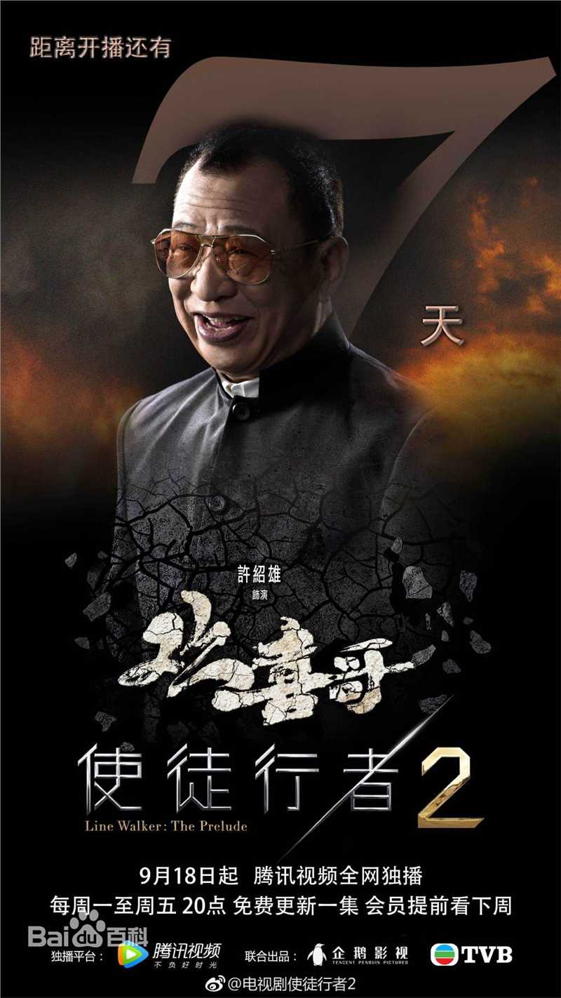 高清许绍雄(Shiu Hung Hui)在《使徒行者》系列饰演覃欢喜中的图集