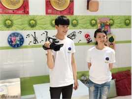 吴磊(Leo)直播关爱孤残儿童前后照片