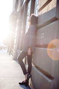 高圆圆(Gao Yuanyuan)纽约街拍素颜照壁纸