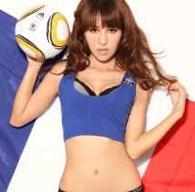 最全A组法国足球宝贝杨菁美女壁纸