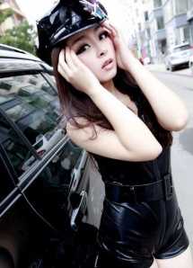 高清美女Grace田小夕汽车宝贝照图集
