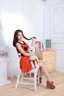 高清性感嫩模祁迹清纯私房照图集