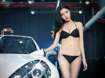 优质蜂鸟洗车女郎比基尼高清相册