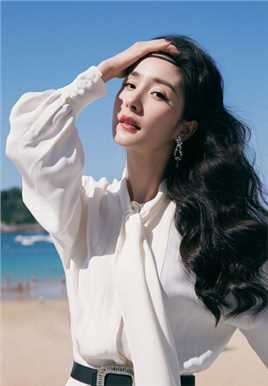 精选海边风情美女气质优雅迷人艳丽清纯图片图册