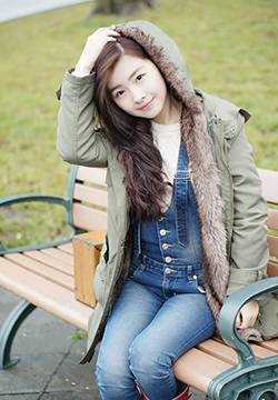 高清韩国留学生美女甯甯清纯摄影图片图集