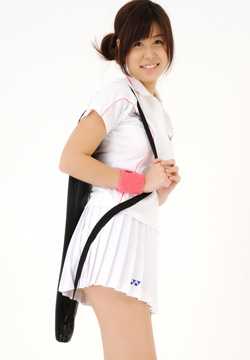 高清日本清纯可爱美女永理时尚运动装棚拍照图册