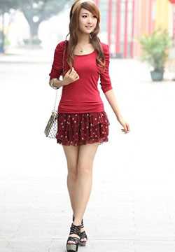 清纯女孩夏日唯美街拍