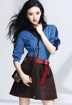 最新清纯美女景甜百变造型大片图集