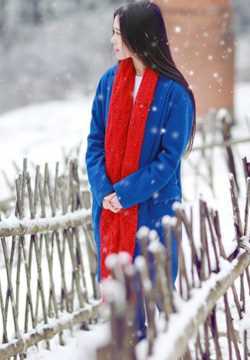 特别专辑冬日清纯美女唯美集图片