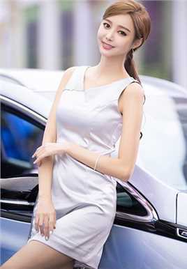 优质韩国美女车模郑恩惠车展笑容迷人相册