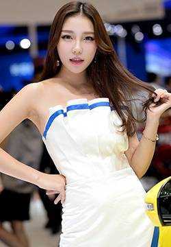 最新车模大美女李怡陶桃车展摄影图片壁纸