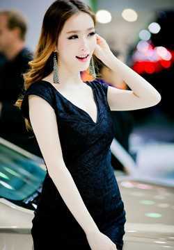 高清性感美女车模车展高清图集