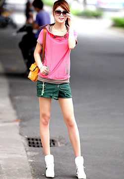 特别专辑时尚美女潮流穿搭高清街拍图片