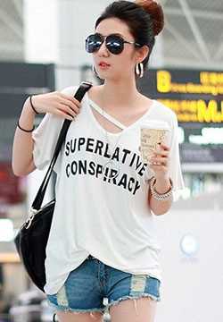 特别专辑潮流美女夏日时尚穿搭街拍图片