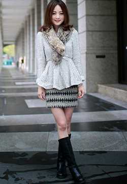 优质冬季时尚美女高清街拍图片相册