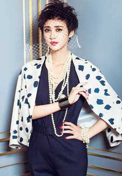 张歆艺最新时尚大片