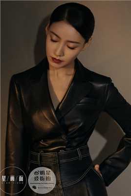 高露百变时尚造型散发优雅知性魅力