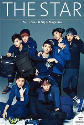 特别专辑韩国帅哥GOT7《THE,STAR》时尚杂志封面图片