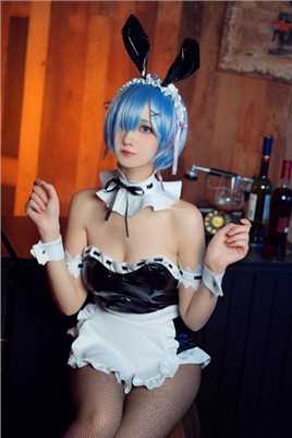 兔女郎女仆蕾姆cosplay性感