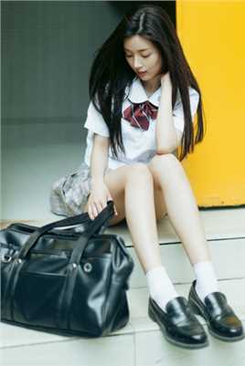 最全黑长直女神校花jk制服大长腿清纯艺术照相册