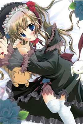 精选透明白丝洛丽塔少女性感身材娇羞动漫图片图册