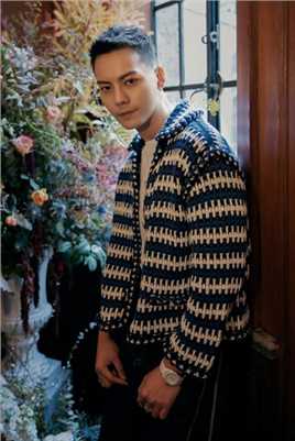 高清陈伟霆时尚感设计针织外套帅气高清图片图册