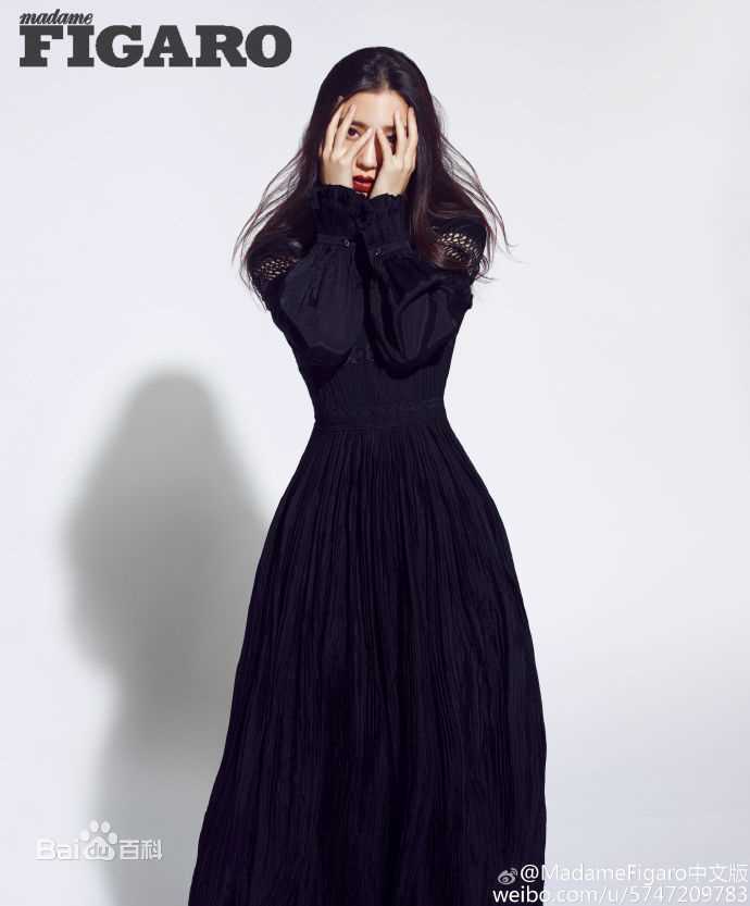 杨颖(Angelababy)MadameFigaro中文版+心理月刊+都市丽人前后照片