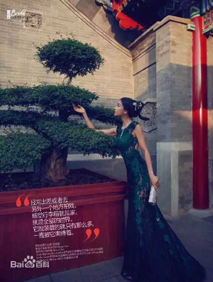 最全杨颖(Angelababy)时尚新娘壁纸