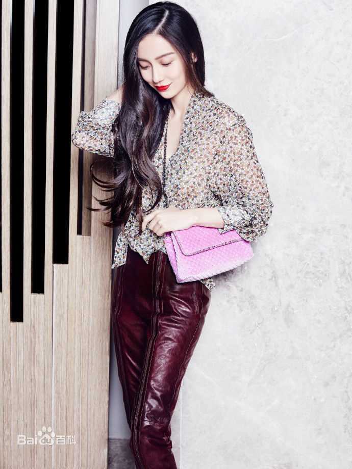 杨颖(Angelababy)红秀性感图片图集