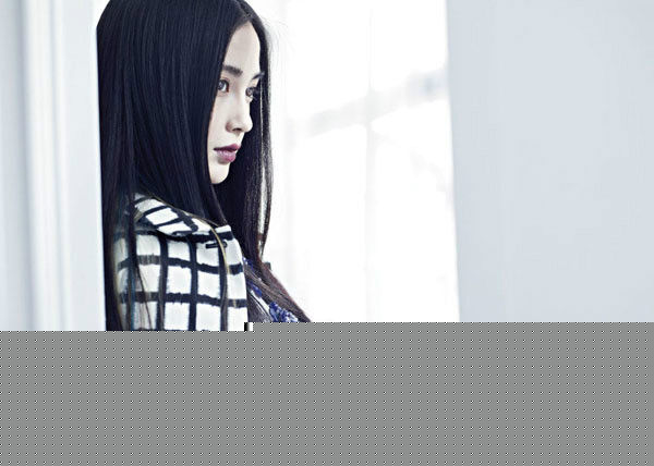 杨颖(Angelababy)Vogue前后照片