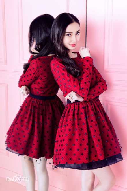 杨颖(Angelababy)瑞丽素颜照相册