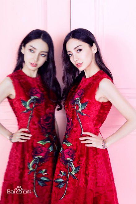 杨颖(Angelababy)瑞丽素颜照相册