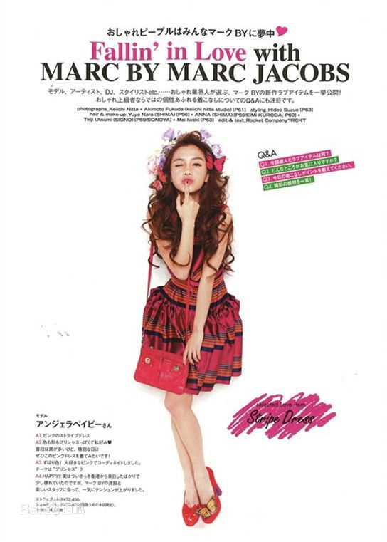 杨颖(Angelababy)精选日本、英国杂志图册